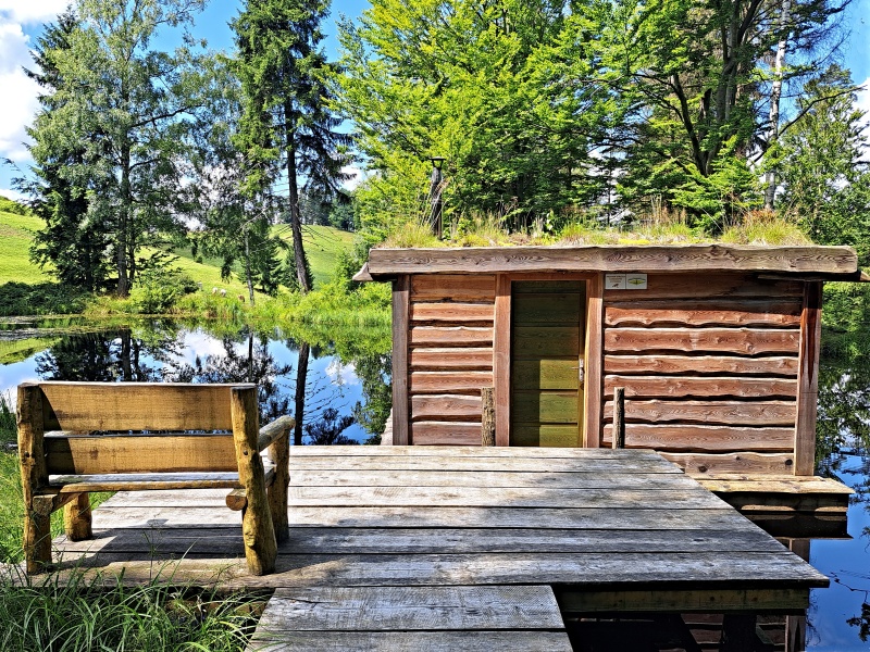 21_Rybník Lapáček a soukromý HAUSBOOT